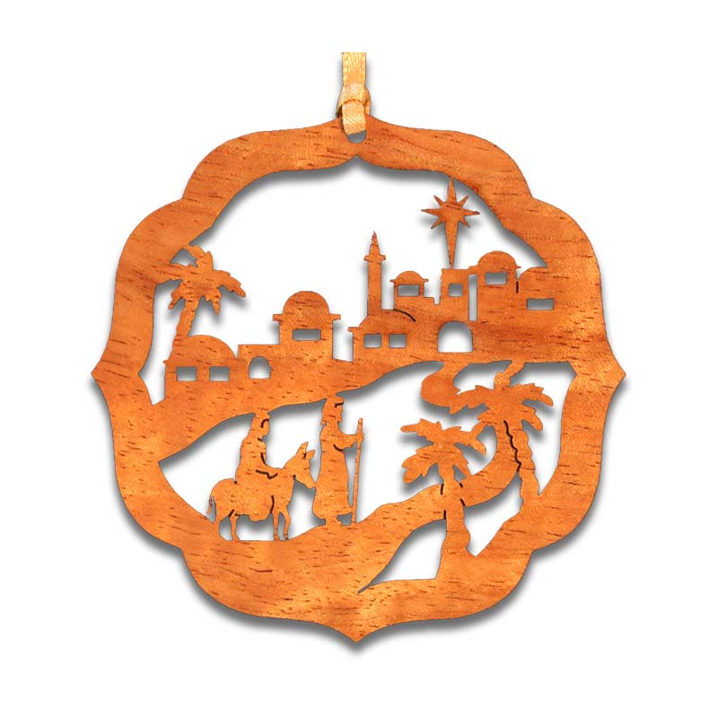 Hawaiian Koa Wood Christmas Ornaments - Image 21