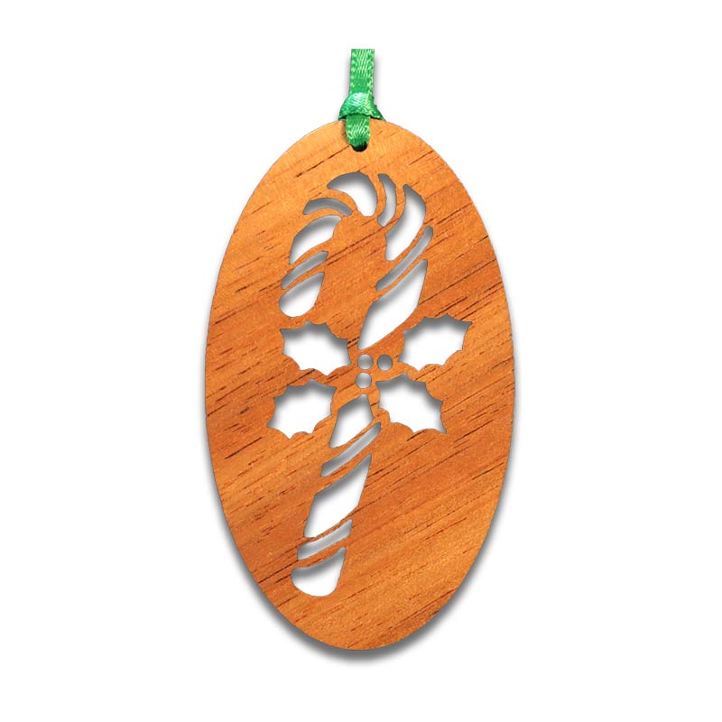 Hawaiian Koa Wood Christmas Ornaments - Image 20
