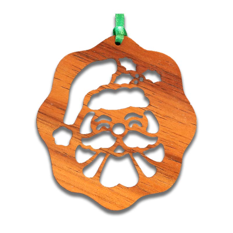 Hawaiian Koa Wood Christmas Ornaments - Image 18