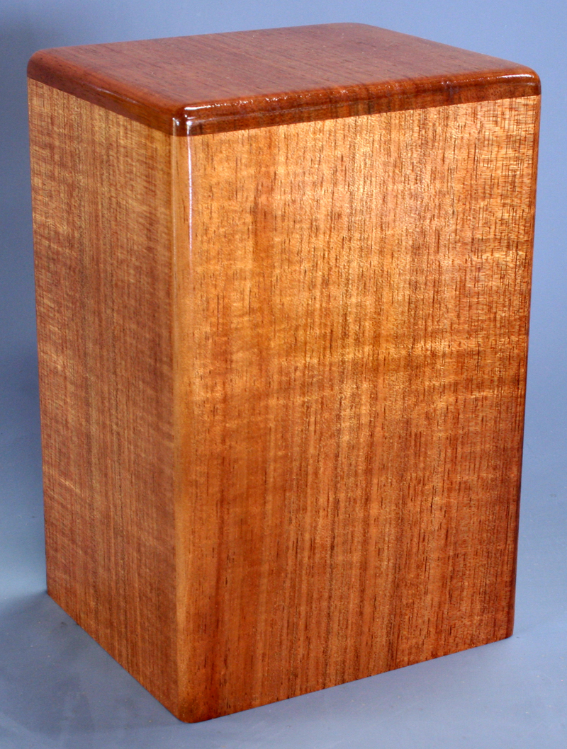 Hawaiian Koa Wood Urn 236 (200 cu. in.) Big Island Engraving