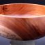 Hawaiian Koa Calabash Bowl #417: 8.75" D x 3.75" H