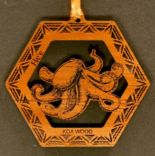 aumakua ornament - octapus (He'e)