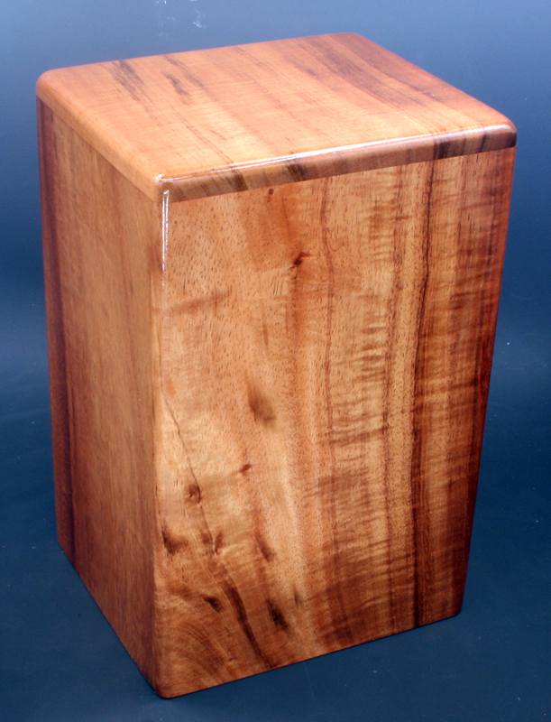 Hawaiian Koa Wood Urn #259 (200 cu. in.) - Image 2