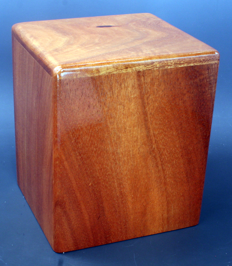 Hawaiian Koa Wood Urn #284 (125 cu. in.)