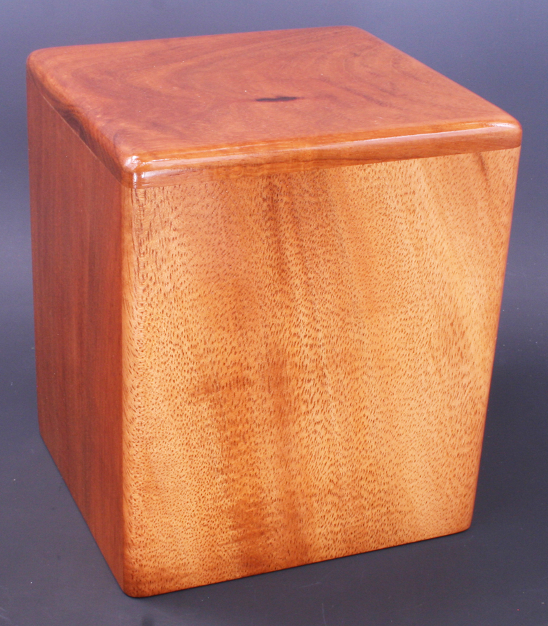Hawaiian Koa Wood Urn #284 (125 cu. in.) - Image 4