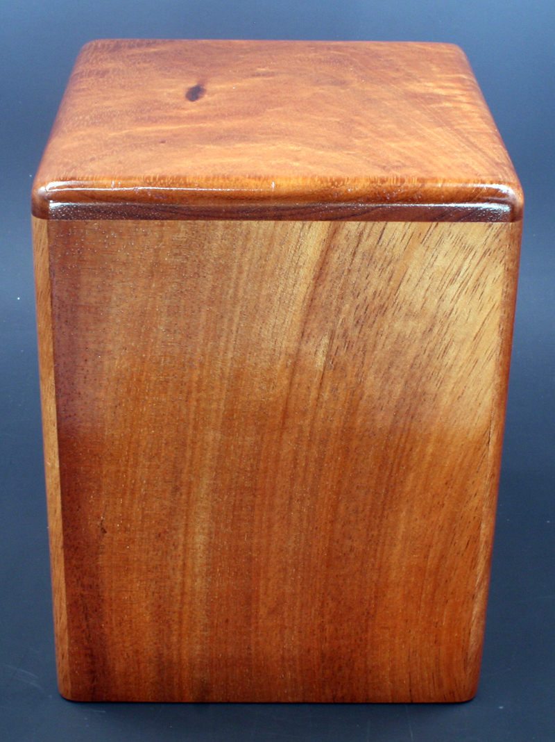 Hawaiian Koa Wood Urn #284 (125 cu. in.) - Image 2