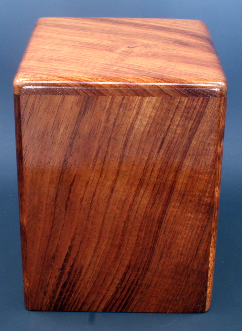 Hawaiian Koa Wood Urn #286 (125 cu. in.) - Image 3